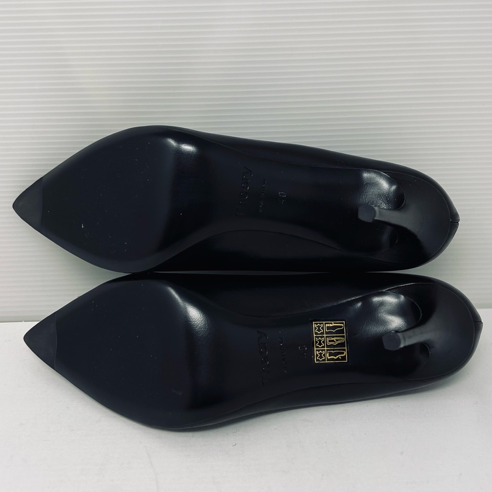 THEORY**Black Amria Calf Leather Pumps**EU 40 US 10 $355 - Picture 11 of 13